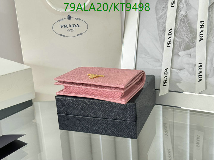 Prada-Wallet Mirror Quality Code: KT9498 $: 79USD