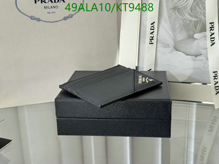 Prada-Wallet Mirror Quality Code: KT9488 $: 49USD