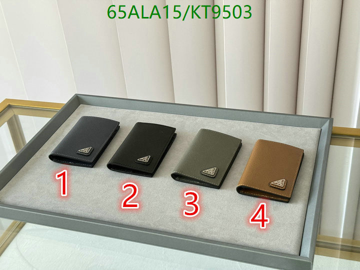 Prada-Wallet Mirror Quality Code: KT9503 $: 65USD