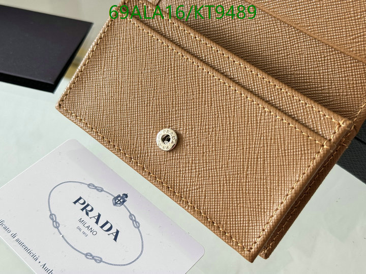 Prada-Wallet Mirror Quality Code: KT9489 $: 69USD