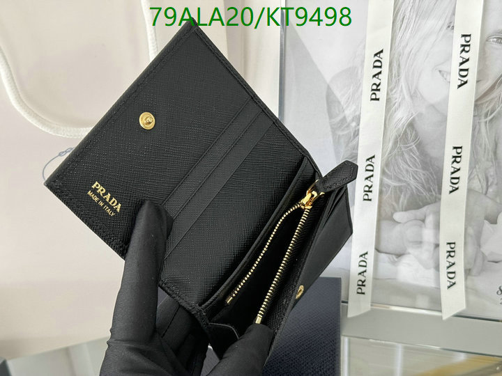 Prada-Wallet Mirror Quality Code: KT9498 $: 79USD