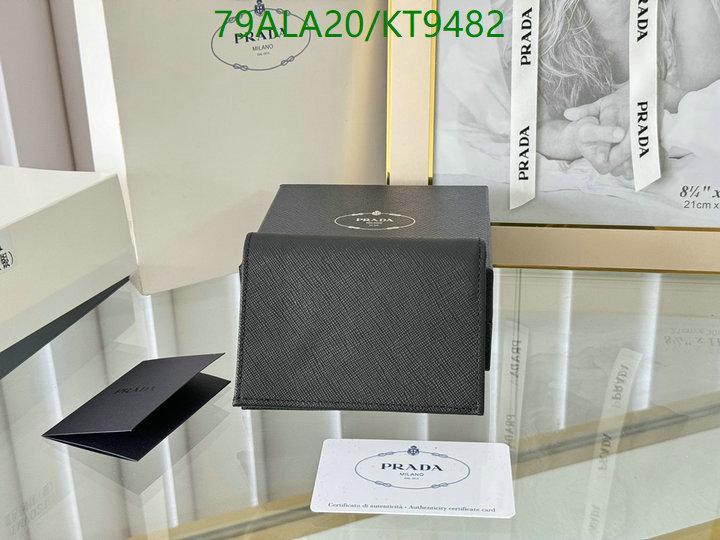 Prada-Wallet Mirror Quality Code: KT9482 $: 79USD