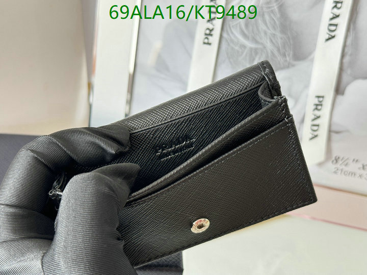 Prada-Wallet Mirror Quality Code: KT9489 $: 69USD