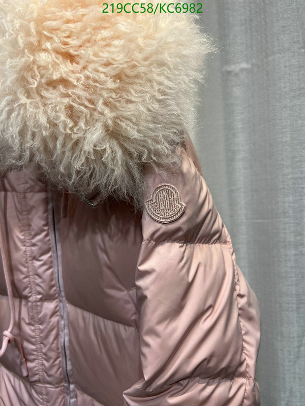 Moncler-Down jacket Women Code: KC6982 $: 219USD