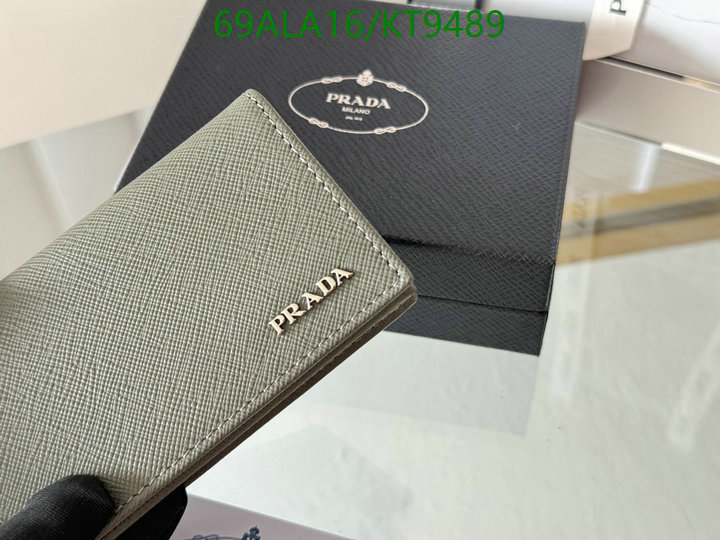 Prada-Wallet Mirror Quality Code: KT9489 $: 69USD