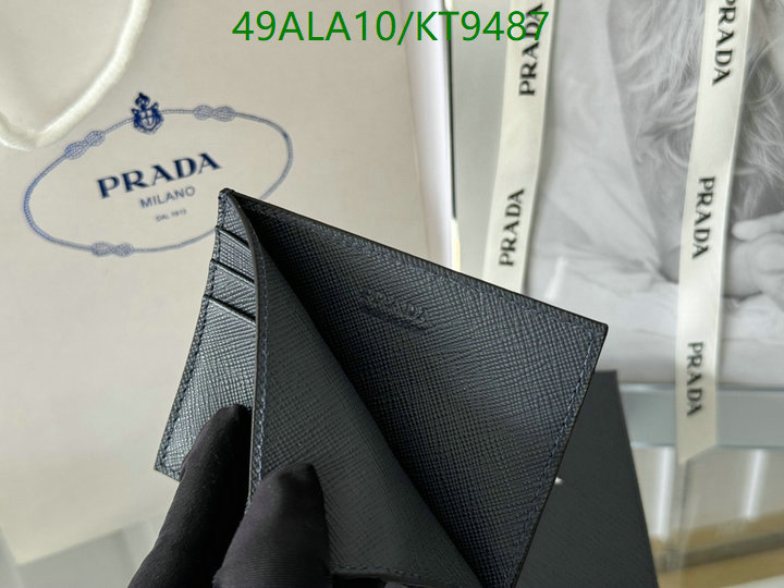 Prada-Wallet Mirror Quality Code: KT9487 $: 49USD