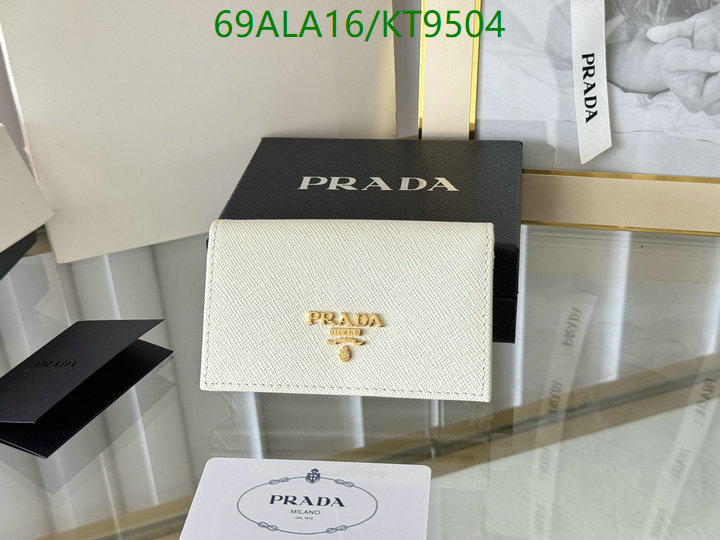 Prada-Wallet Mirror Quality Code: KT9504 $: 69USD