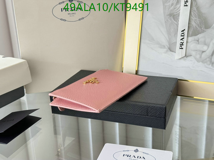 Prada-Wallet Mirror Quality Code: KT9491 $: 49USD