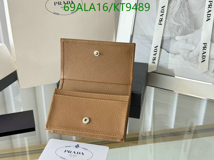 Prada-Wallet Mirror Quality Code: KT9489 $: 69USD