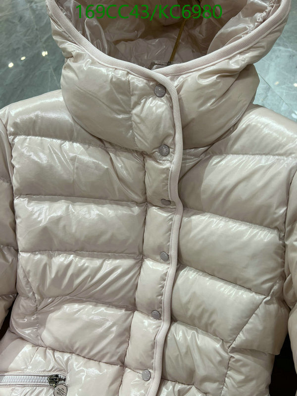 Moncler-Down jacket Women Code: KC6980 $: 169USD