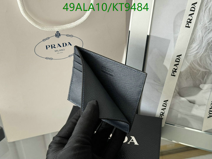 Prada-Wallet Mirror Quality Code: KT9484 $: 49USD