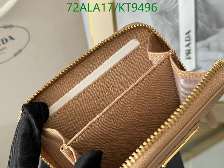 Prada-Wallet Mirror Quality Code: KT9496 $: 72USD