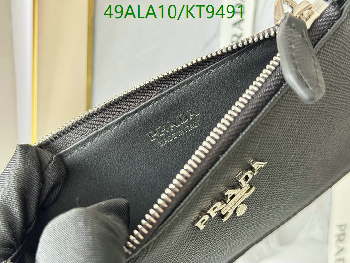 Prada-Wallet Mirror Quality Code: KT9491 $: 49USD