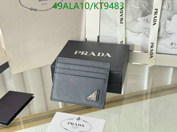 Prada-Wallet Mirror Quality Code: KT9483 $: 49USD