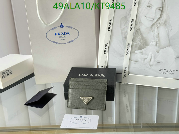 Prada-Wallet Mirror Quality Code: KT9485 $: 49USD