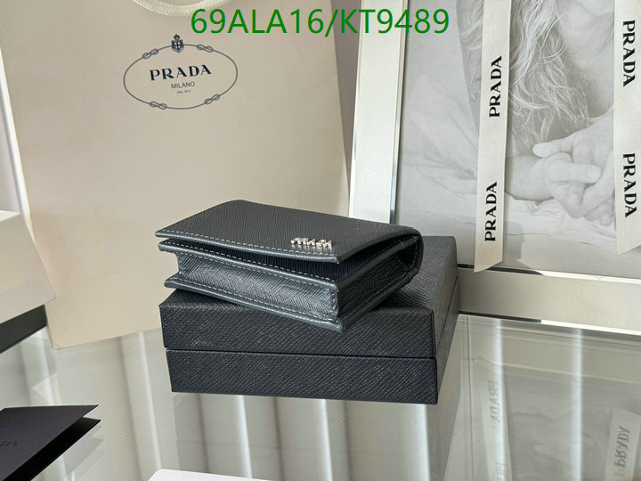 Prada-Wallet Mirror Quality Code: KT9489 $: 69USD