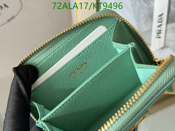 Prada-Wallet Mirror Quality Code: KT9496 $: 72USD