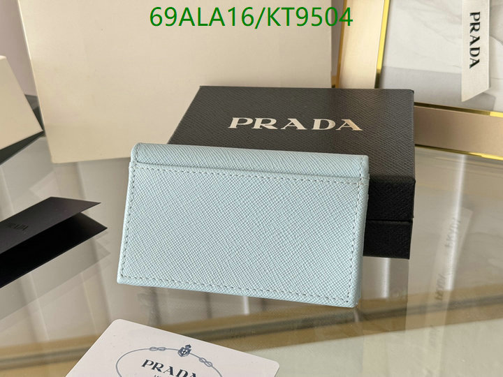 Prada-Wallet Mirror Quality Code: KT9504 $: 69USD