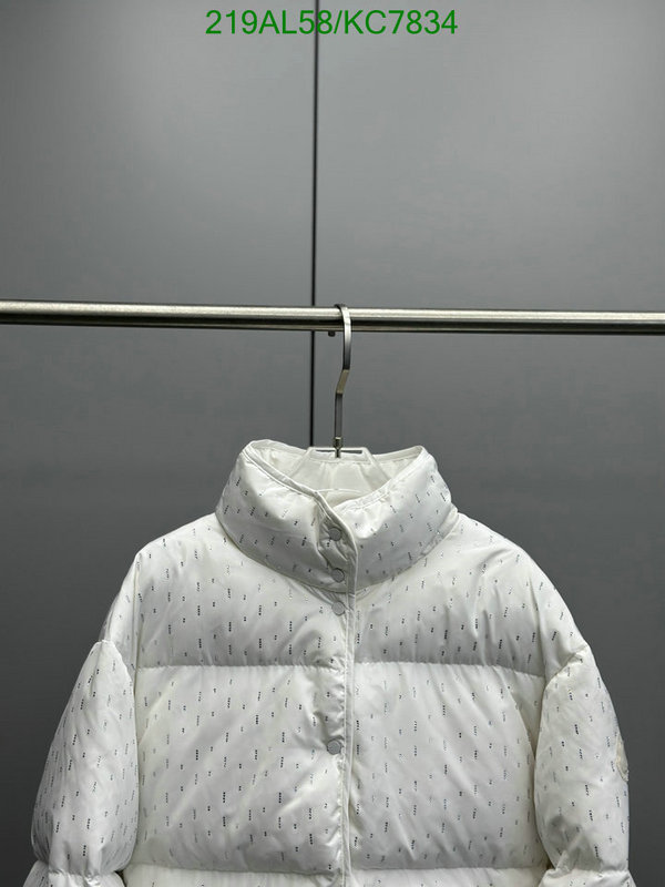 Moncler-Down jacket Women Code: KC7834 $: 219USD