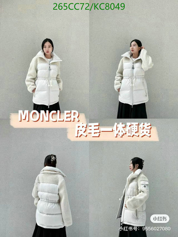 Moncler-Down jacket Women Code: KC8049 $: 265USD