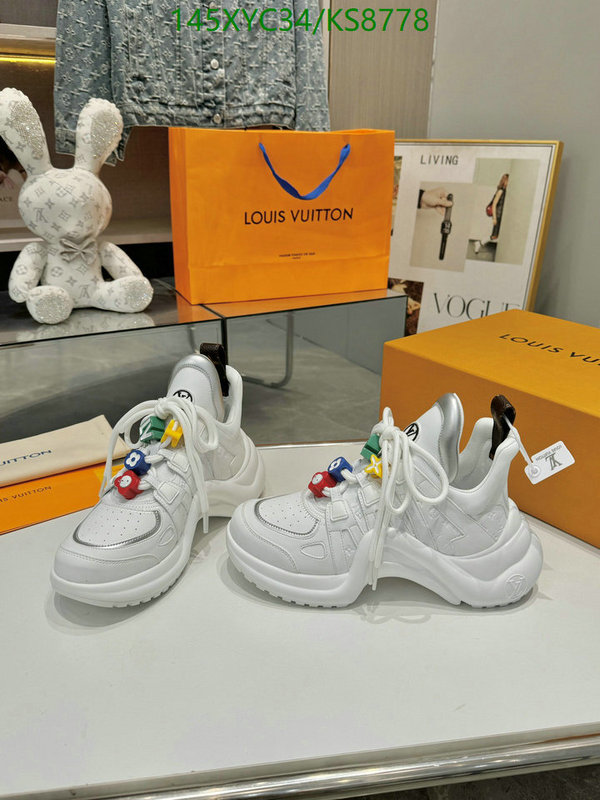 LV-Women Shoes Code: KS8778 $: 145USD