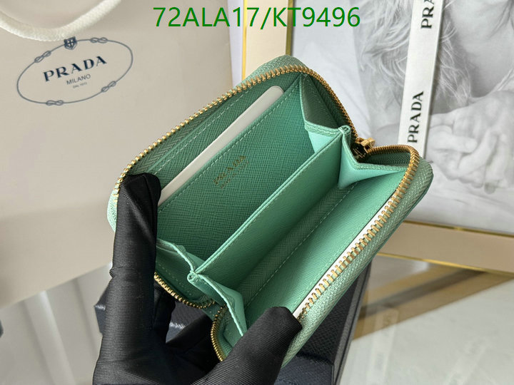 Prada-Wallet Mirror Quality Code: KT9496 $: 72USD