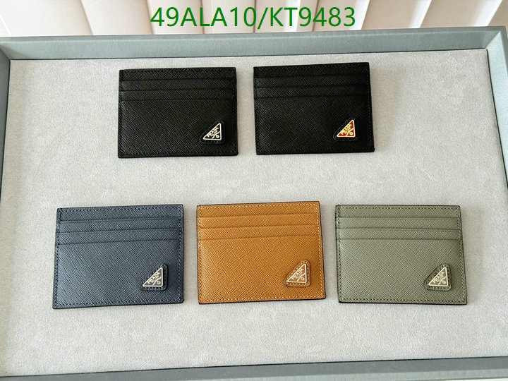 Prada-Wallet Mirror Quality Code: KT9483 $: 49USD