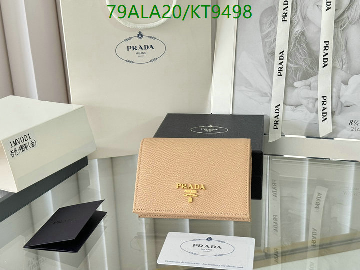 Prada-Wallet Mirror Quality Code: KT9498 $: 79USD