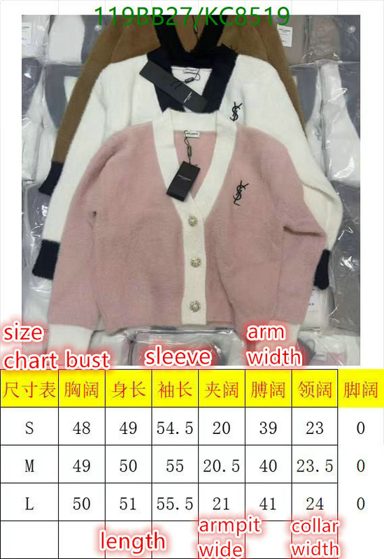 YSL-Clothing Code: KC8519 $: 119USD