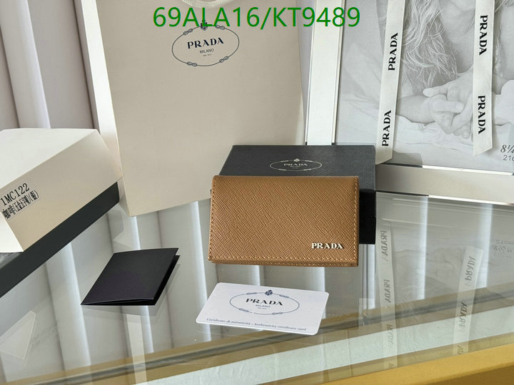 Prada-Wallet Mirror Quality Code: KT9489 $: 69USD