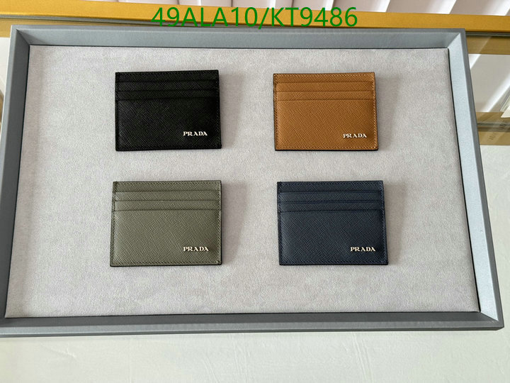 Prada-Wallet Mirror Quality Code: KT9486 $: 49USD