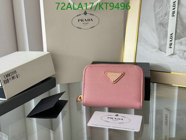 Prada-Wallet Mirror Quality Code: KT9496 $: 72USD