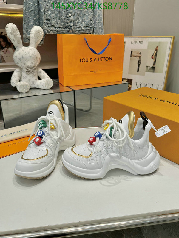 LV-Women Shoes Code: KS8778 $: 145USD