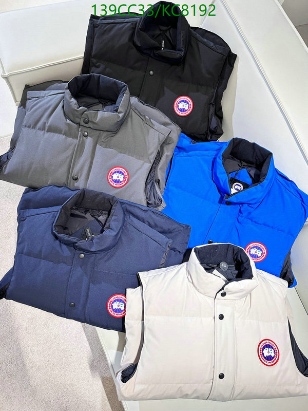 Canada Goose-Down jacket Men Code: KC8192 $: 139USD