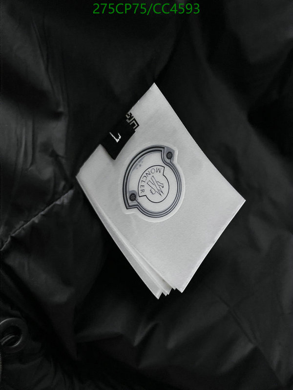 Moncler-Down jacket Men Code: CC4593 $: 275USD