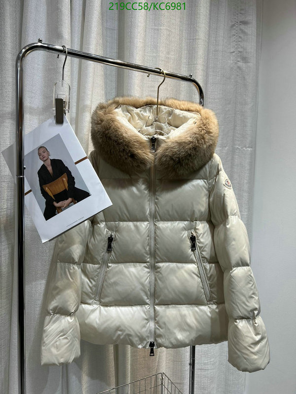 Moncler-Down jacket Women Code: KC6981 $: 219USD