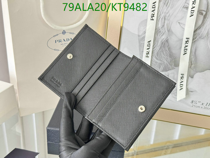 Prada-Wallet Mirror Quality Code: KT9482 $: 79USD