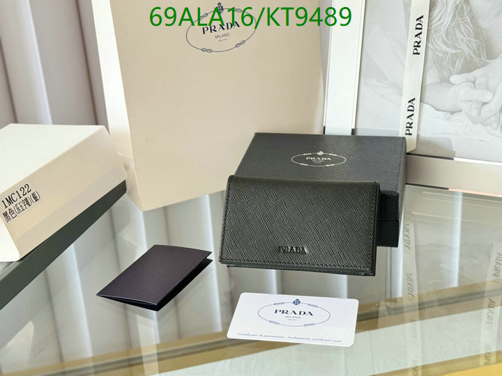 Prada-Wallet Mirror Quality Code: KT9489 $: 69USD