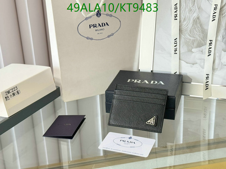 Prada-Wallet Mirror Quality Code: KT9483 $: 49USD