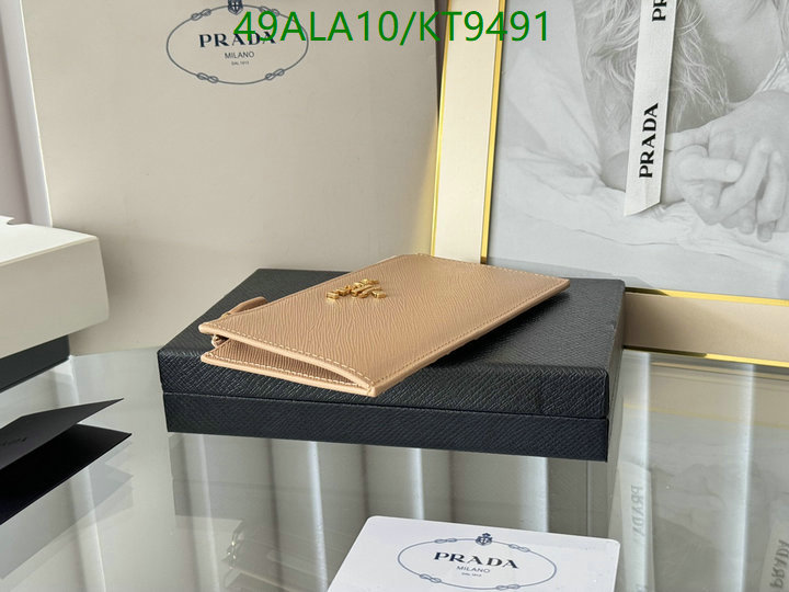 Prada-Wallet Mirror Quality Code: KT9491 $: 49USD