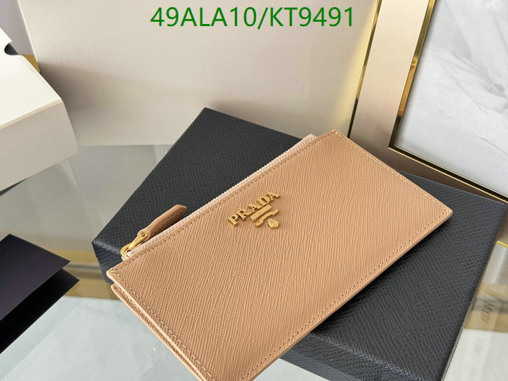 Prada-Wallet Mirror Quality Code: KT9491 $: 49USD