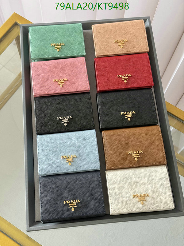 Prada-Wallet Mirror Quality Code: KT9498 $: 79USD