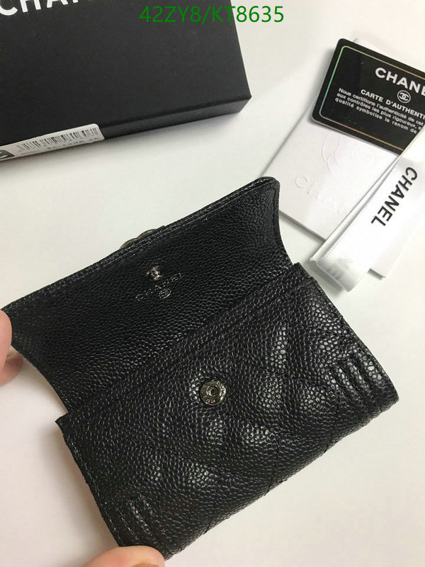 Chanel-Wallet(4A) Code: KT8635 $: 42USD