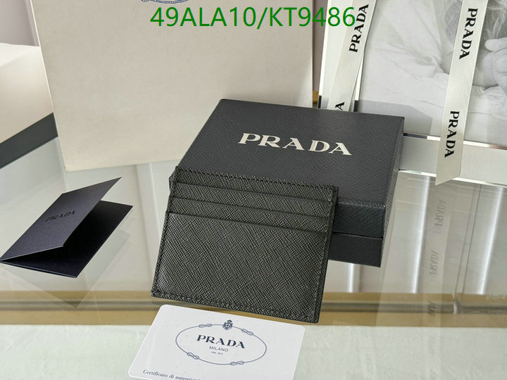 Prada-Wallet Mirror Quality Code: KT9486 $: 49USD