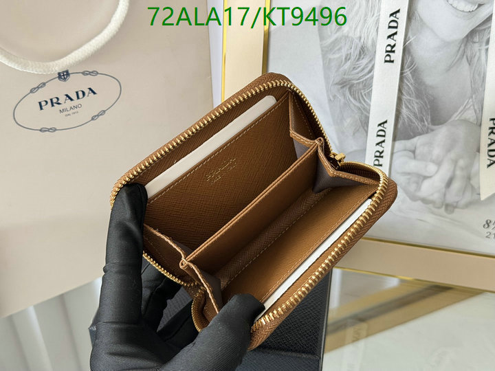 Prada-Wallet Mirror Quality Code: KT9496 $: 72USD