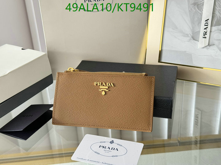 Prada-Wallet Mirror Quality Code: KT9491 $: 49USD