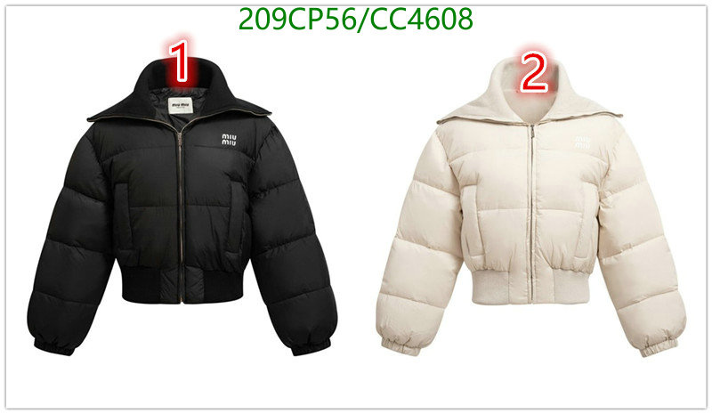 Miu Miu-Down jacket Women Code: CC4608 $: 209USD