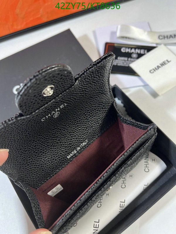 Chanel-Wallet(4A) Code: KT8636 $: 42USD