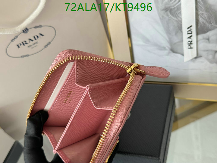 Prada-Wallet Mirror Quality Code: KT9496 $: 72USD