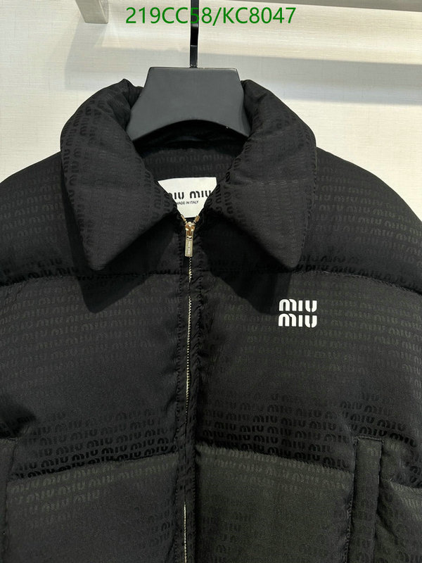 Miu Miu-Down jacket Women Code: KC8047 $: 219USD